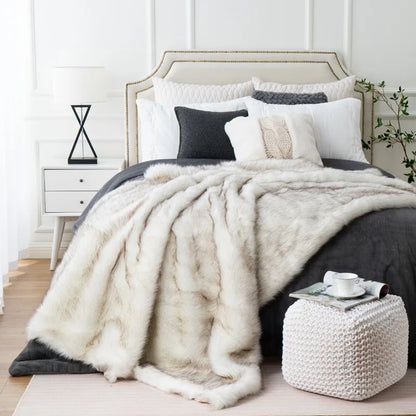 Luxe Nepbont Plaid - Zacht & Warm Sierkleed voor Bank of Bed