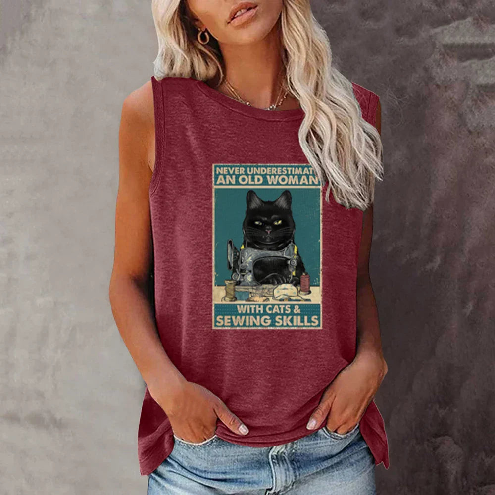 Katten T-shirt Grappig Katoen voor Dames en Heren