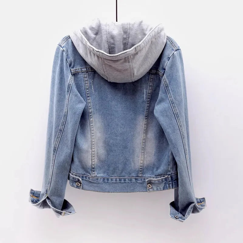 Dames Jeansjasje Blauw Denim Jasje