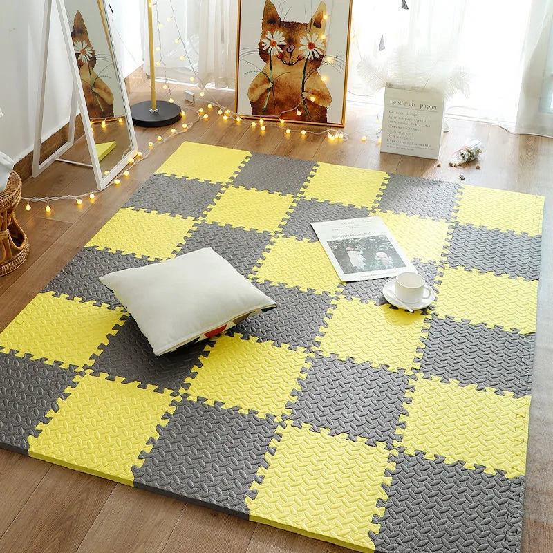 Puzzelmat Baby EVA Foam Vloertegels 30x30cm Antislip Speelmat Kinderen Kruipmat Zachte Speelvloer Babykamer Speelkamer