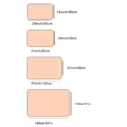 Vloerkleed Kinderkamer Auto Speelkleed Stadsverkeer Antislip Wasbaar