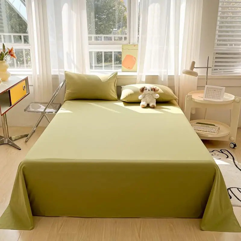 Sansoti | Percale Katoenen Beddenset | 100% Biologisch | Ademend & Zacht | 3-delig