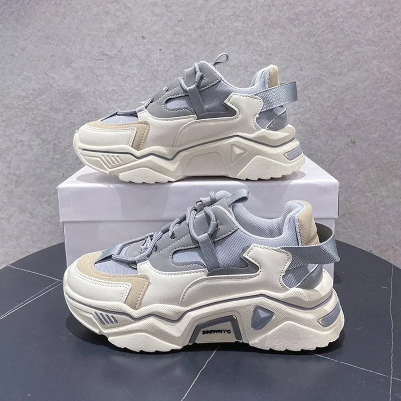 Hoge Wedgesneakers Luxe Herfststijl - StudioMarella