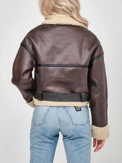 Vrouwen Faux Fur Mantel Zacht Luxe Look