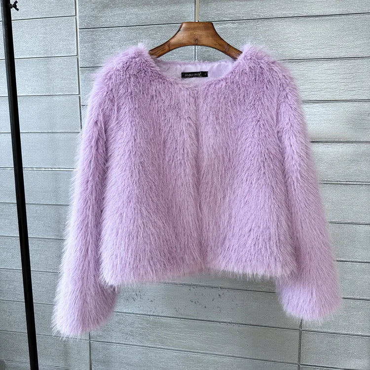 Pluche Jas Zacht en Warm Bontlook