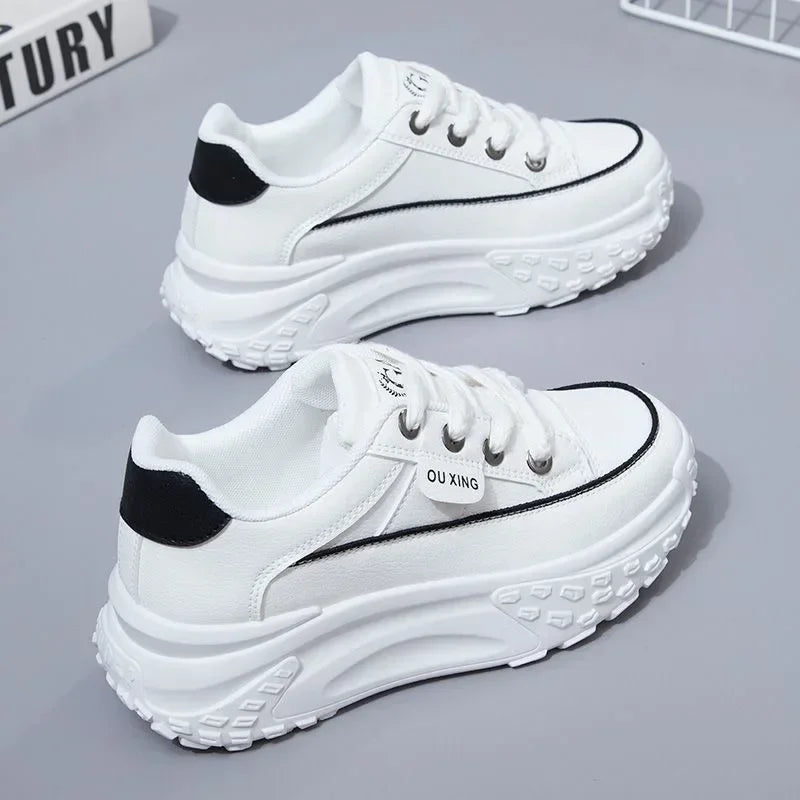Retro Dames Sneakers Luxe Sportschoenen - StudioMarella