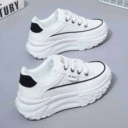 Retro Dames Sneakers Luxe Sportschoenen - StudioMarella