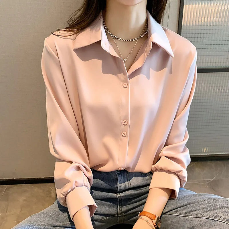 Vrouwelijke Lente Blouse Met Korte Mouwen - StudioMarella
