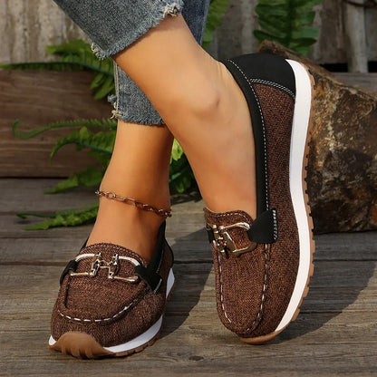 Dames Schoenen Casual Stoffen Loop schoenen