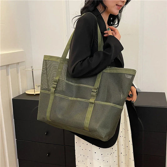 Strandtas Grote Lichte Reistassen voor het Strand - StudioMarella