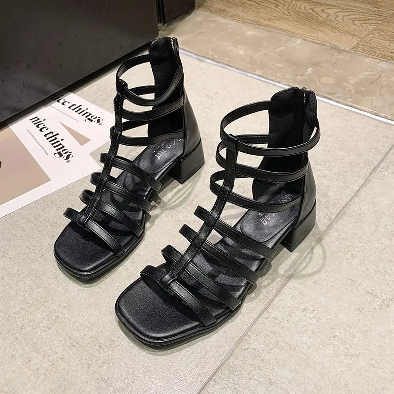 Zomersandalen Met Bandjes voor Vrouwen