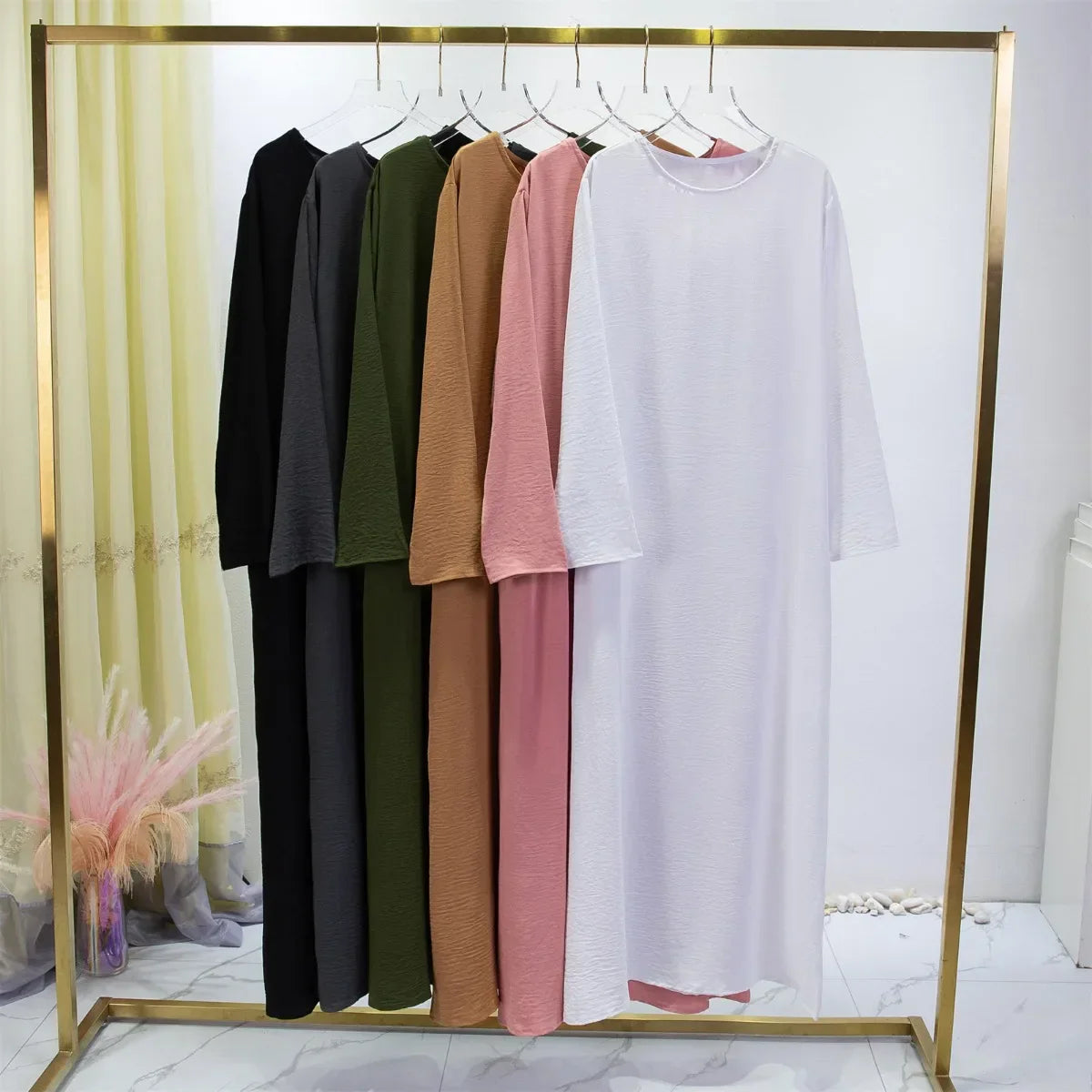 Moslim Abaya Ramadan Jurk Luxe Stijl - StudioMarella