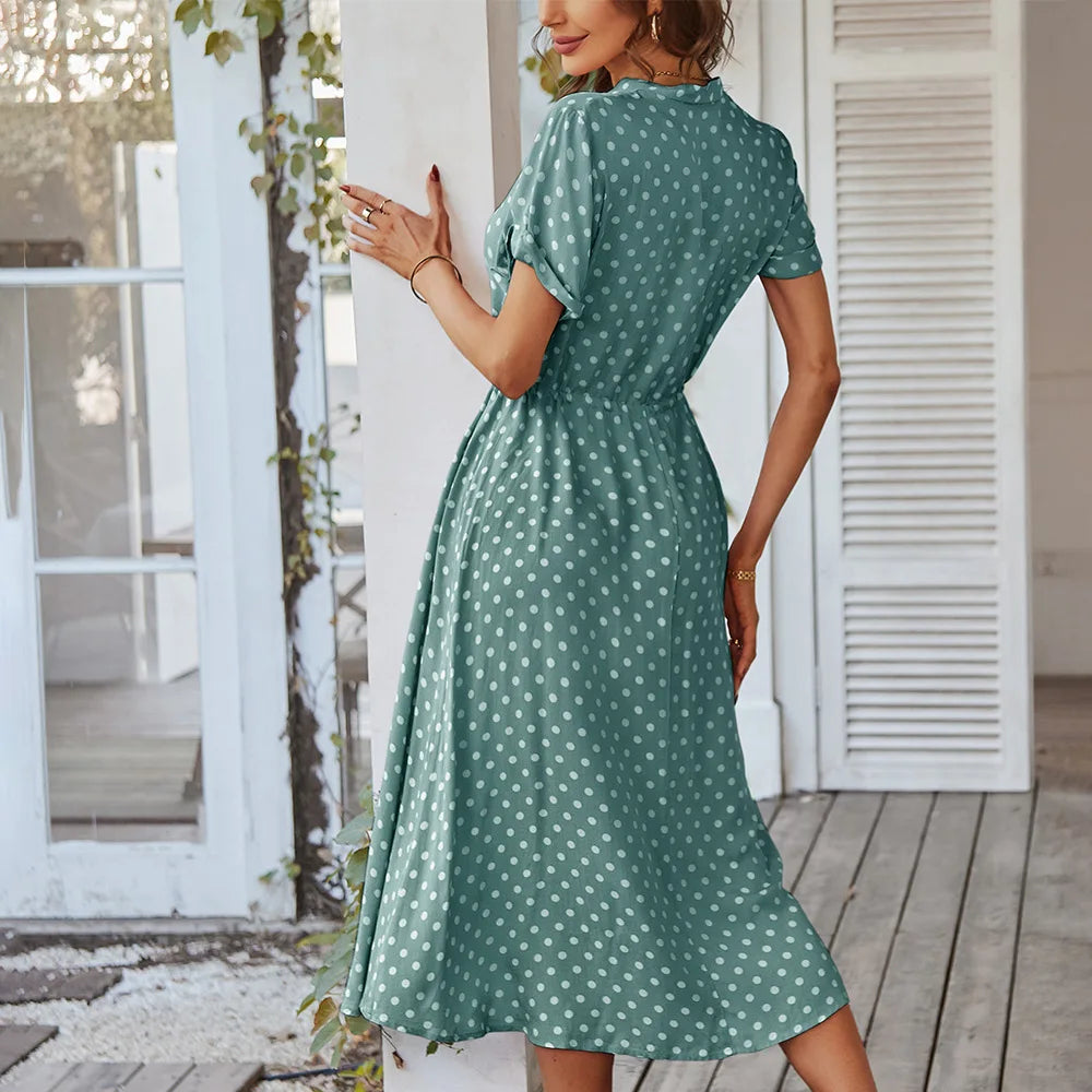 Rokje Polka Dot Jurk Diva Stijl