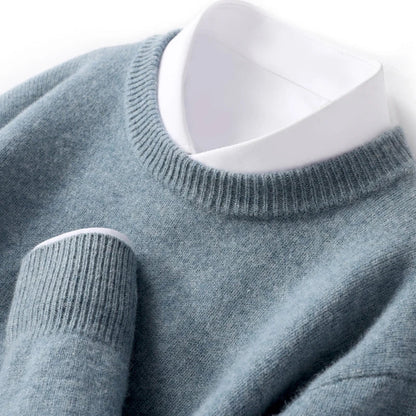 Merino Wollen Sweater Heren Warm en Comfortabel