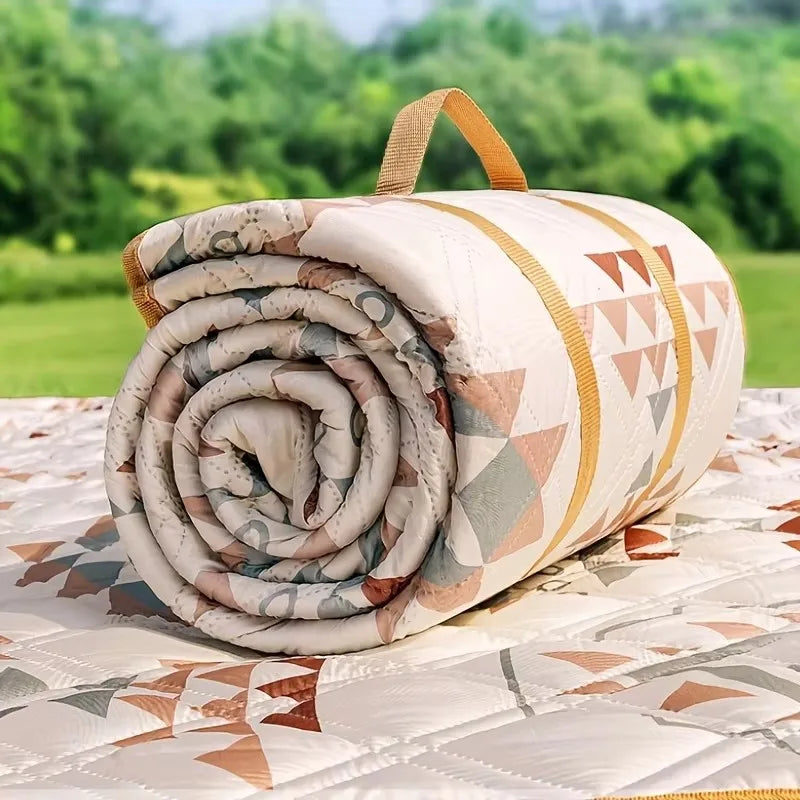 Buitenkleed Picknickmat Oxford 200x300 cm Bohemian Print Oprolbaar Campingmat Grasmat