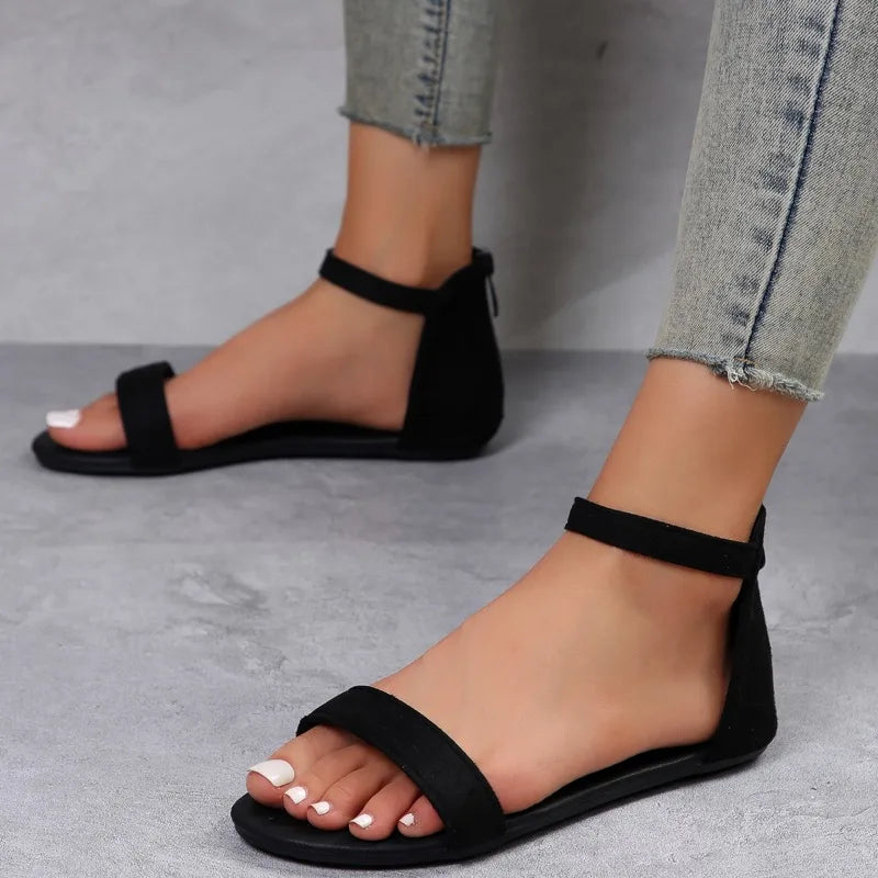 Sandalen voor Vrouwen met Glitter Effect