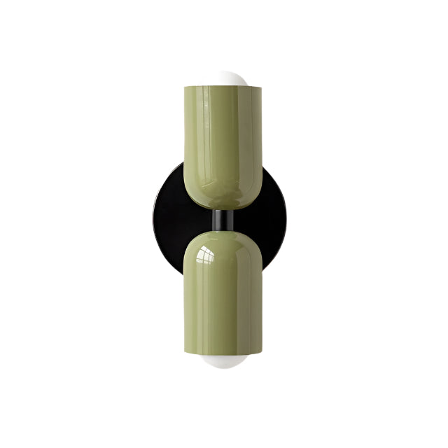 Wandlamp Dubbel Verstelbaar LED Crème Roze Groen Scandinavisch Design Woonkamer Slaapkamer Leeslamp Sfeerverlichting