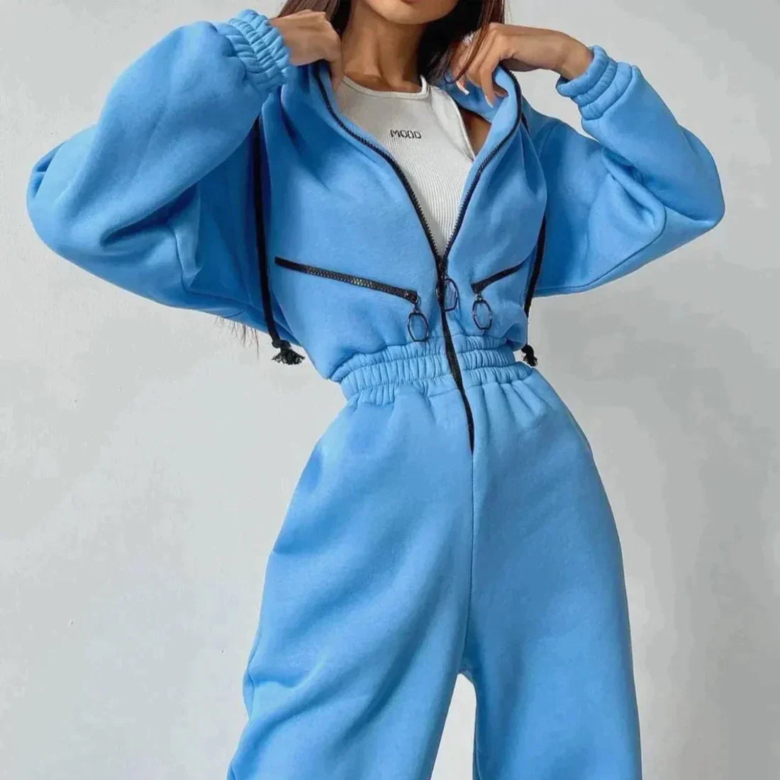 Dames Sneeuwoverall Warm en Elegante Winterkleding - StudioMarella