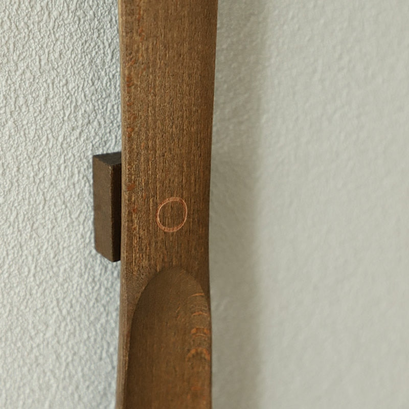 Kolbein – Houten Schoenaantrekker met Lange Steel en Magnetische Houder