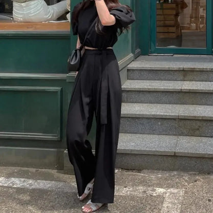 Elegante Kanten Plooibroek voor Vrouw