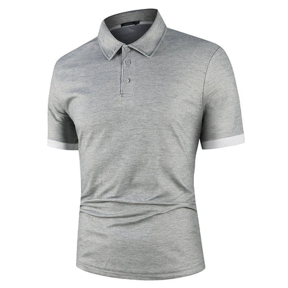 Heren Polo Shirt Slim Fit Klassiek Design