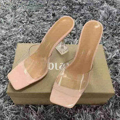 Transparante Sandalen voor Vrouw Glitter Zomer - StudioMarella