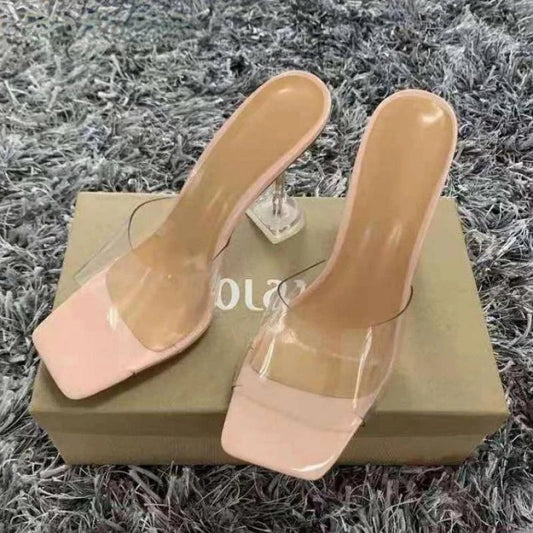 Transparante Sandalen voor Vrouw Glitter Zomer - StudioMarella
