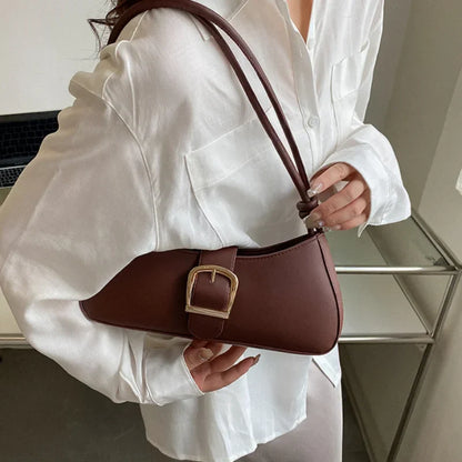 Luxe Schoudertas Elegante Design Leer