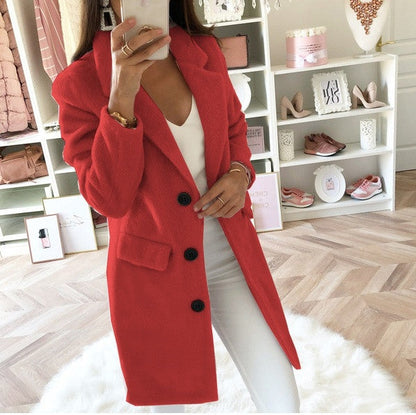 Damesjas Herfst Warm en Comfortabel