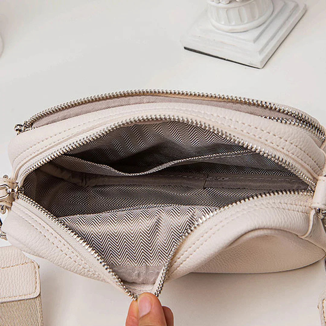 Luxe Verve Lychee Schouder tas