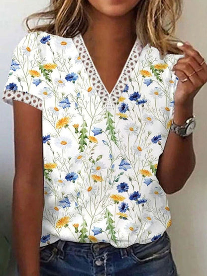 Vrouwelijk Zomershirt Luchtig en Comfortabel