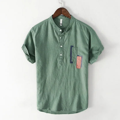 Elegante Heren Overhemd Lorenzo Stijl