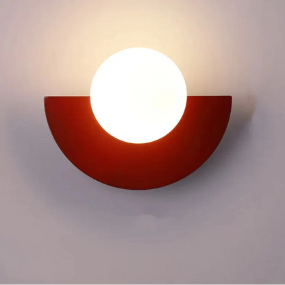 Moderne LED Wandlamp met Geometrisch Design voor Woonkamer & Slaapkamer