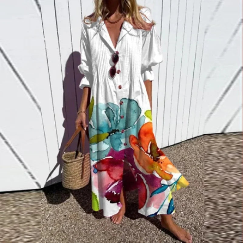 Boho Jurk voor Vrouw Zomerse Stijl