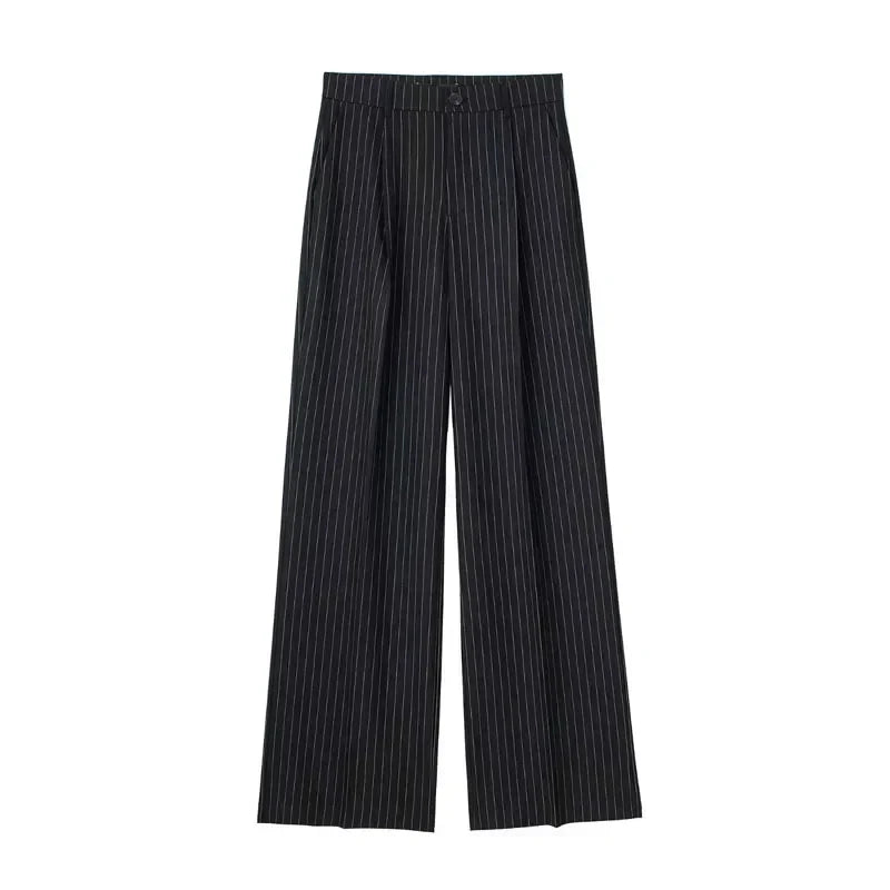 Dames Pantalon Oversized Beige Zomerbroek