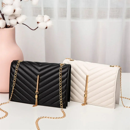 Kleurende Crossbody Tassen met Tassel - StudioMarella