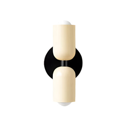 Dubbele LED-wandlamp Crème Modern Design voor Woonkamer Slaapkamer
