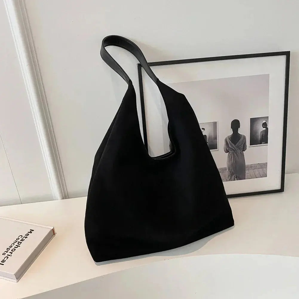 Grote Suède Tote Tas voor Vrouwen