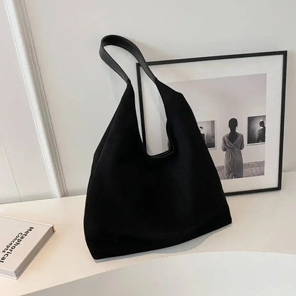 Grote Suède Tote Tas voor Vrouwen