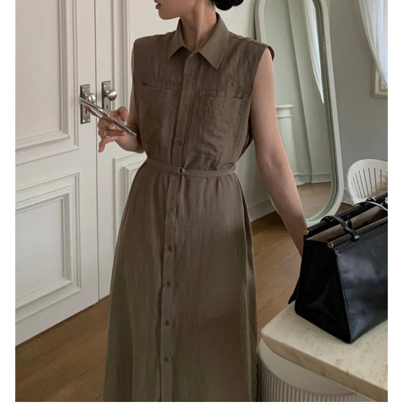 Zomerjurk Vrouwen Elegantjurk Lange Mouw