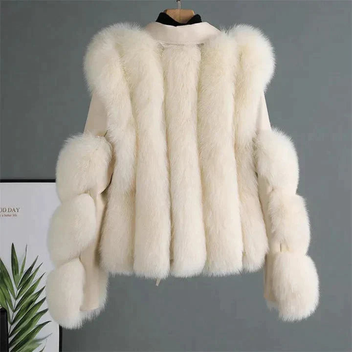 Leren Jas Vrouw Warm en Elegant