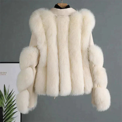 Leren Jas Vrouw Warm en Elegant