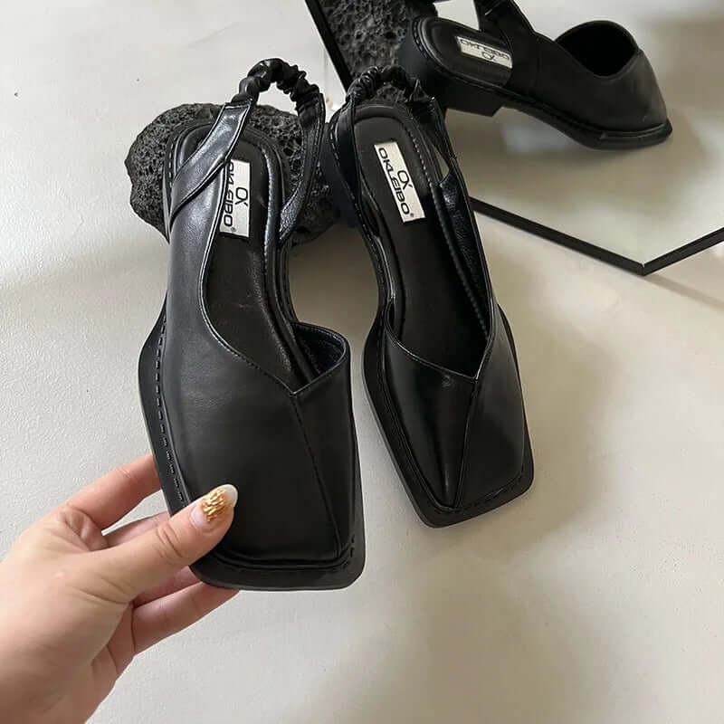 Tessa | Zachte Leer Ballerina Schoenen