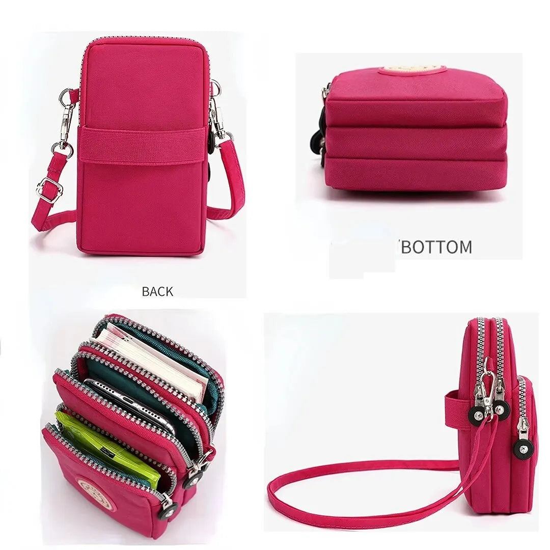 Luxe Crossbody Tas voor Dames Leer