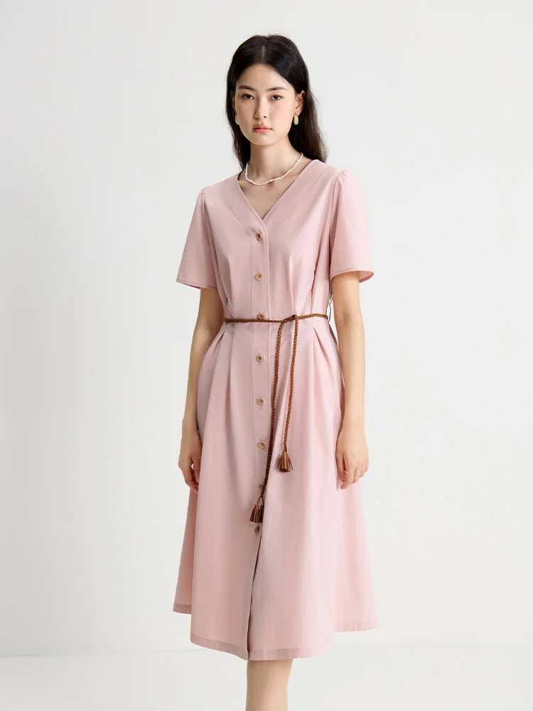 Zomerjurk Roze Jurk voor Vrouw Strandjurk - StudioMarella