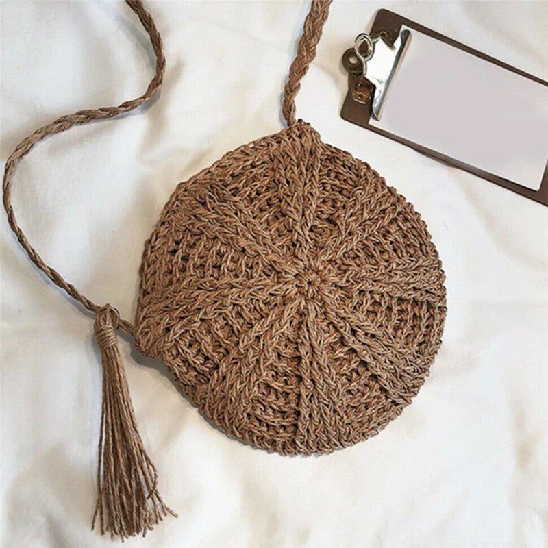 Rotan Schoudertas Vintage Stijl