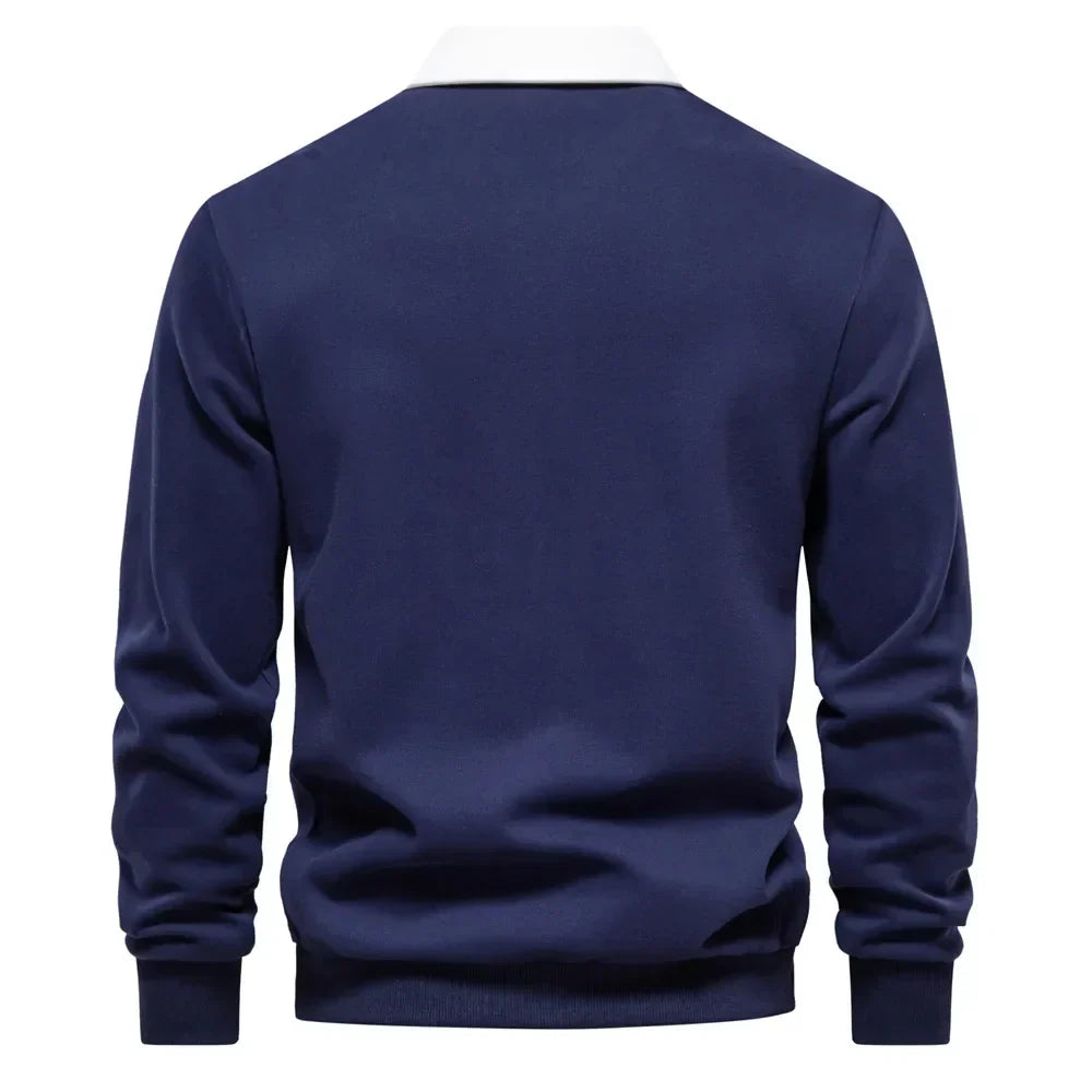 Polo Shirt Mannen Klassiek Wit