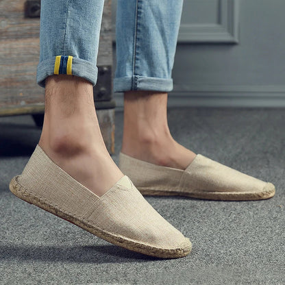 Mocassino Heren Casual Leren Schoen Antislip Zool