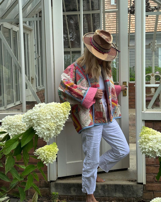 Damesjas Gewatteerd Casual Patchwork Jas voor Vrouw - StudioMarella