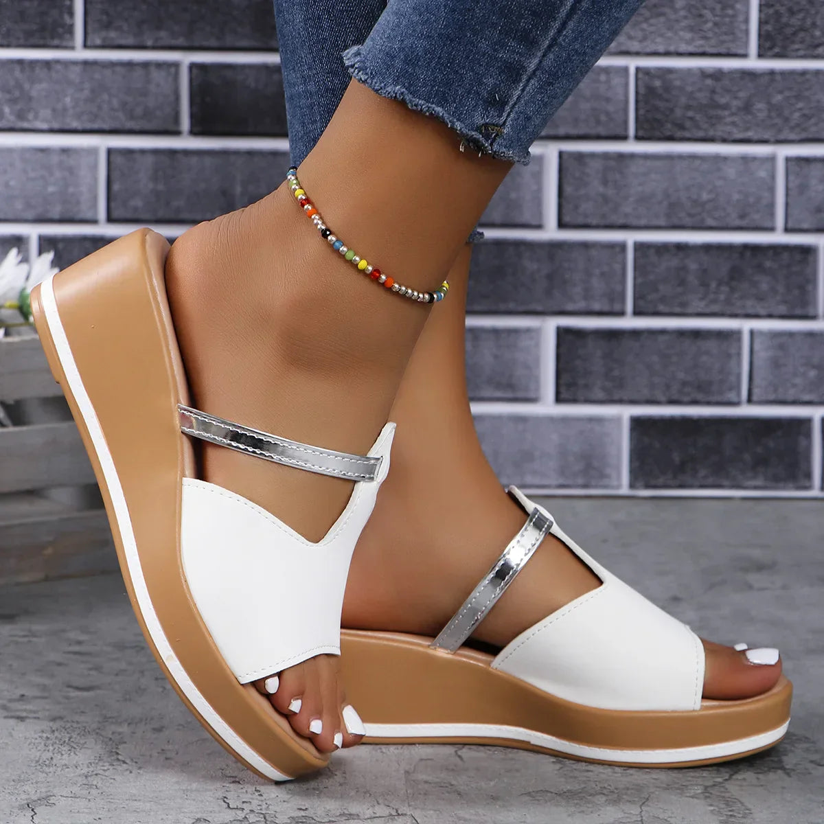 Zomerslippers Elegante Sandalen voor Vrouw